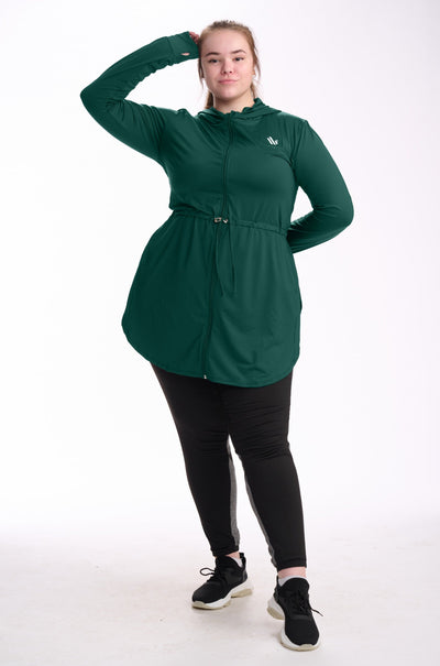 Plus size islamic athleticwear #color_dark-emerald