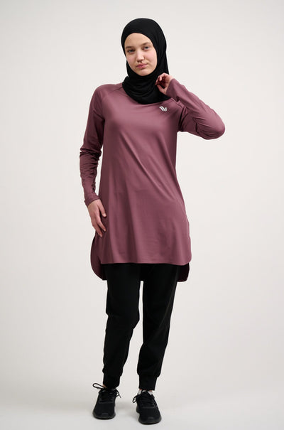 Plum modest sportswear