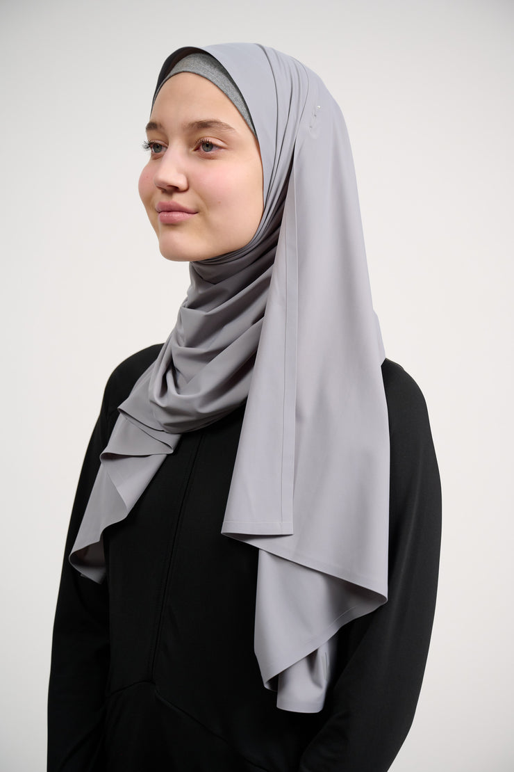 Chest coverage sports hijab