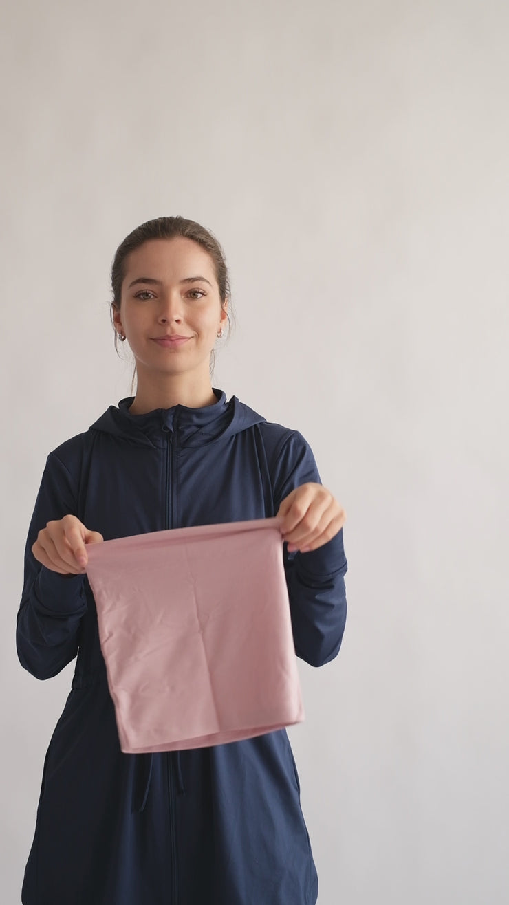 Sports Hijab - Heather Grey