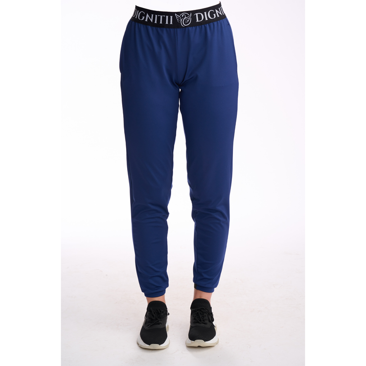 Loose Leggings Navy Blue, Sports Pants, Loose joggers, Modest sweatpants