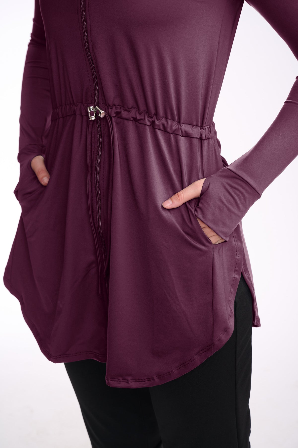 On-The-Go Modest Sports Jacket- Dignitii | Modest Sportswear | Long ...