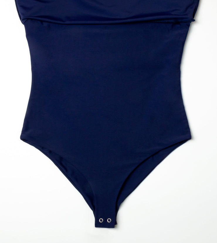 Modest swimsuit with bodysuit 
