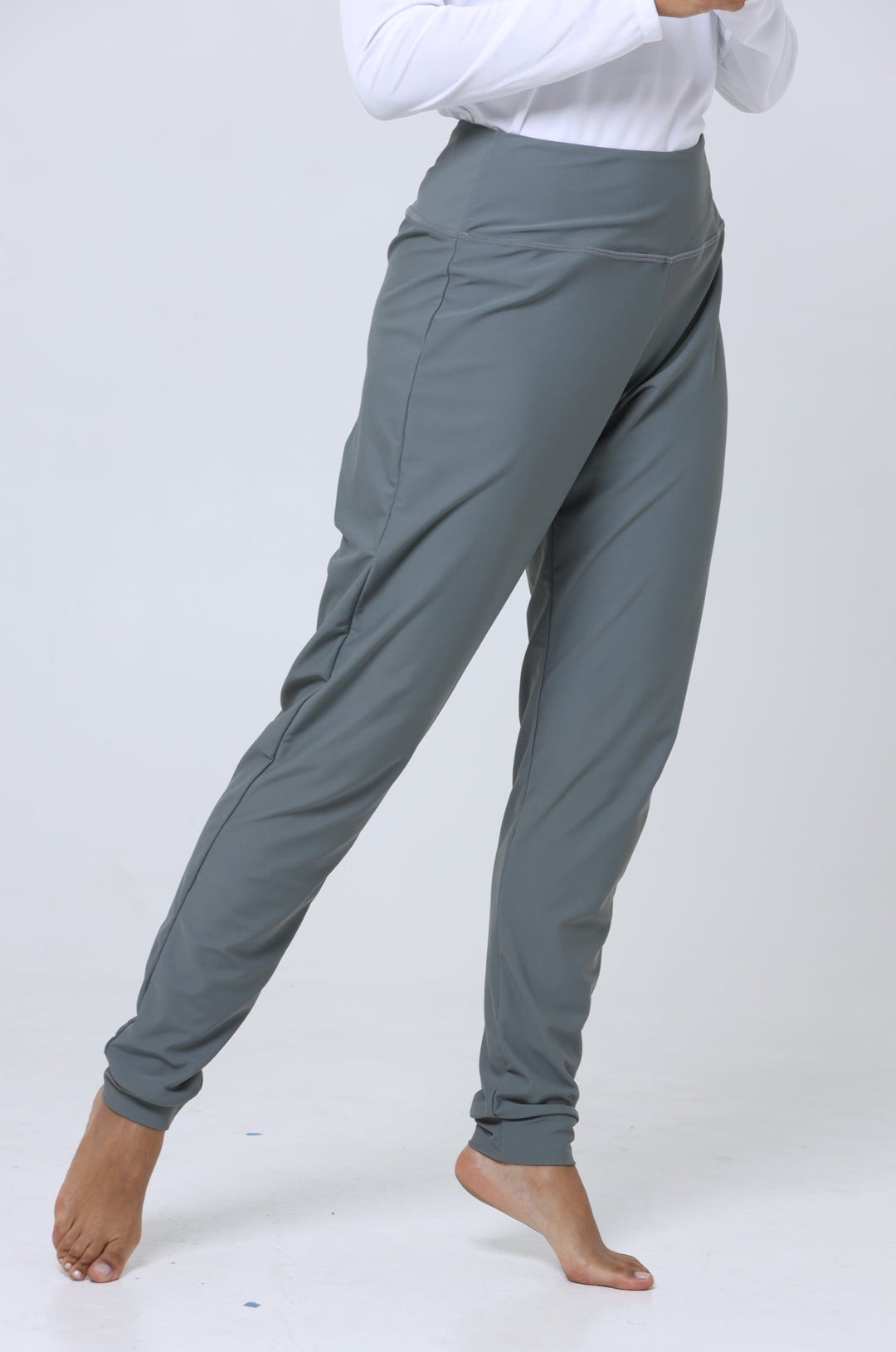 Loose Swim Pants | Modest Swim Pants Grey – Dignitii Activewear
