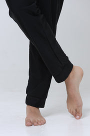 modest swim loose leggings #color_black