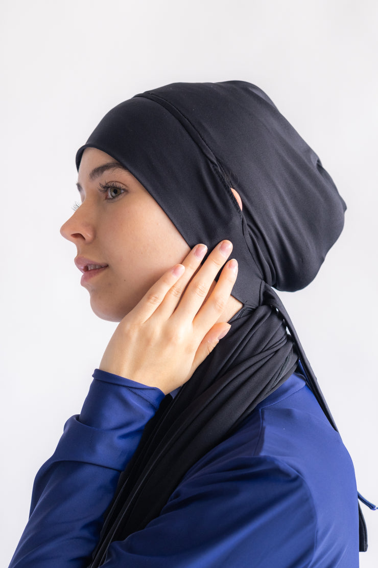 swimming hijab with ear holes